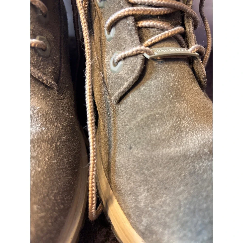 Timberland Kids 6 Inch Waterproof Insulated Suede Boots Olive Green A18LA Size 5